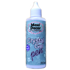 Crystal Gel Pen Maxi Decor 90ml Διάφανο_CG22008591